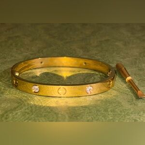 Bracelet with screwdriver